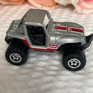 WARN INDUSTRIES 75th Anniversary 2007 MBX 4X4 💥 SILVER METALLIC  Matchbox Loose